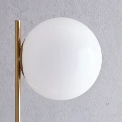 West Elm Sphere & Stem Shade - Milk