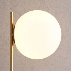 West Elm Sphere & Stem Shade - Milk