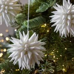 West Elm Spiky Paper Ornaments (Set of 3)