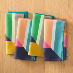 West Elm Split Color Cotton Napkin Sets