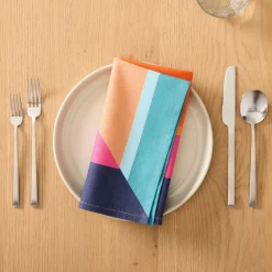 West Elm Split Color Cotton Napkin Sets