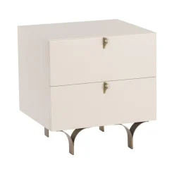 West Elm Split Leg 2-Drawer Nightstand (20")