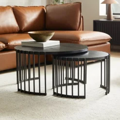 West Elm Spoke Nesting Coffee Tables (23"–31")