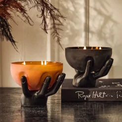 West Elm Spooky Hand Filled Glass Candles
