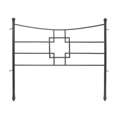 West Elm Square Iron Fence