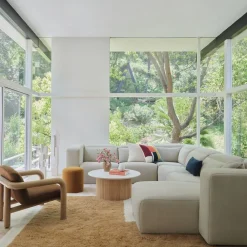 West Elm Stacked Shapes Shag Wool Rug