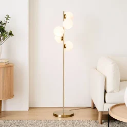 West Elm Staggered Glass 5-Light Floor Lamp (60")