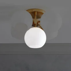 West Elm Staggered Glass Shade - Open Side