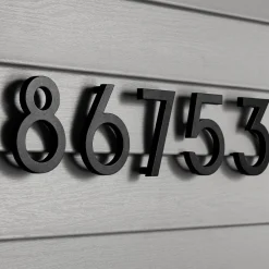 West Elm Stand Off Modern House Numbers