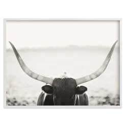 West Elm Staredown No. 2 Framed Wall Art by Minted for