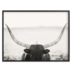 West Elm Staredown No. 2 Framed Wall Art by Minted for