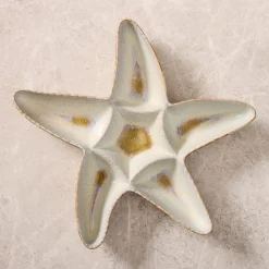 West Elm Starfish Stoneware Chip & Dip