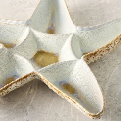 West Elm Starfish Stoneware Chip & Dip