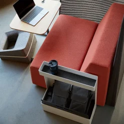 West Elm Steelcase Campfire Footrest