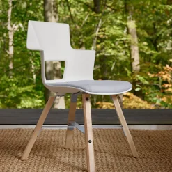 West Elm Steelcase Shortcut Wood Chair