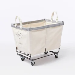 West Elm Steele Canvas Basket on Wheels