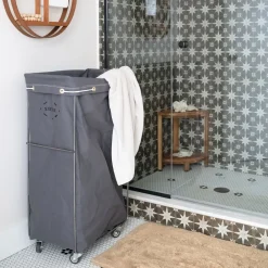 West Elm Steele Canvas Hamper Caddy