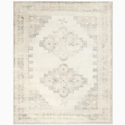 West Elm Stepped Medallion Performance Rug