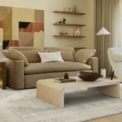 West Elm Stepped Medallion Performance Rug