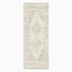 West Elm Stepped Medallion Performance Rug