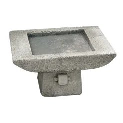 West Elm Stone Bird Bath