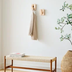 West Elm StoneWon Designs Co. Solid Wood Single Coat Hook