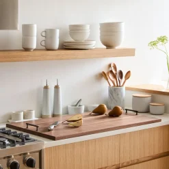 West Elm StoneWon Designs Co. Walnut Noodle & Cutting Board