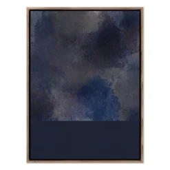 West Elm Storm Framed Wall Art by Shatha Al Dafai