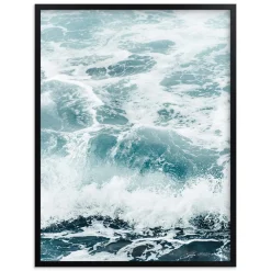 West Elm Storm Swell 2 Framed Wall Art by Minted for