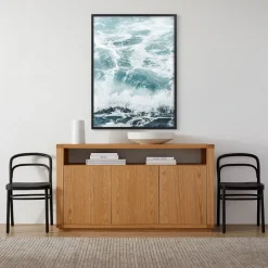 West Elm Storm Swell 2 Framed Wall Art by Minted for