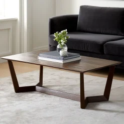 West Elm Stowe Solid Wood Coffee Table (44")
