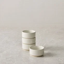West Elm Straight-Sided Stoneware Condiment Bowls (Set of 4)