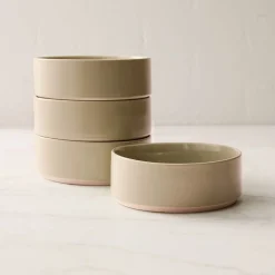 West Elm Straight-Sided Stoneware Cereal Bowl Sets
