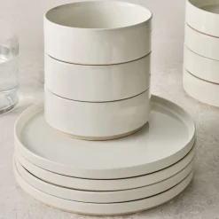 West Elm Straight-Sided Stoneware Dinnerware Collection