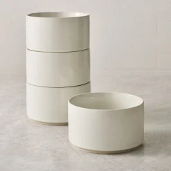West Elm Straight-Sided Stoneware Ramen Bowl Sets