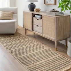 West Elm Striped Outdoor Performance Rug