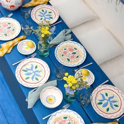 West Elm Summer Bliss Sun Appetizer Plates (Set of 4)