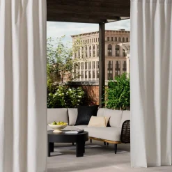 West Elm Sunbrella® Grommet Cast Performance Curtain