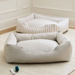 West Elm Sunbrella® Indoor/Outdoor Wave Striped Pet Bed