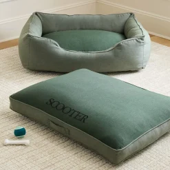 West Elm Sunbrella® Indoor/Outdoor Wave Two Tone Pet Bed