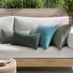 West Elm Sunbrella® Solid Indoor/Outdoor Cast Pillow