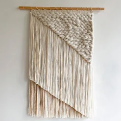 West Elm Sunwoven Wall Hanging - Asymmetrical