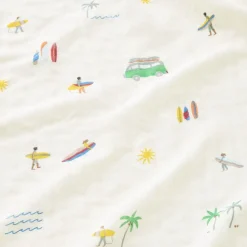 West Elm Surf Shack Organic Cotton Swaddle Set