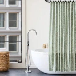 West Elm Swirl Shower Curtain