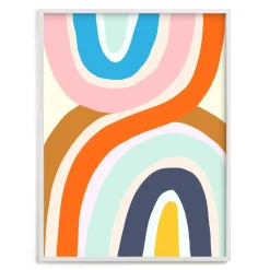 West Elm Swish Framed Wall Art by Minted for