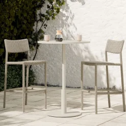 West Elm Sydney Outdoor Bar Table & Westport Bar Stools Set