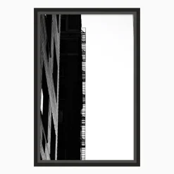 West Elm Symmetrical Escape Framed Wall Art