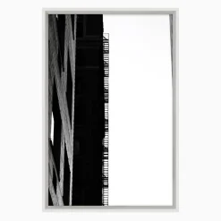 West Elm Symmetrical Escape Framed Wall Art