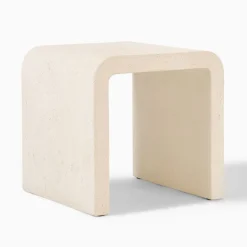 West Elm Syros Outdoor Waterfall Side Table Protective Cover