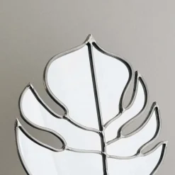 West Elm SZKLO Glass Monstera Wall Mirror